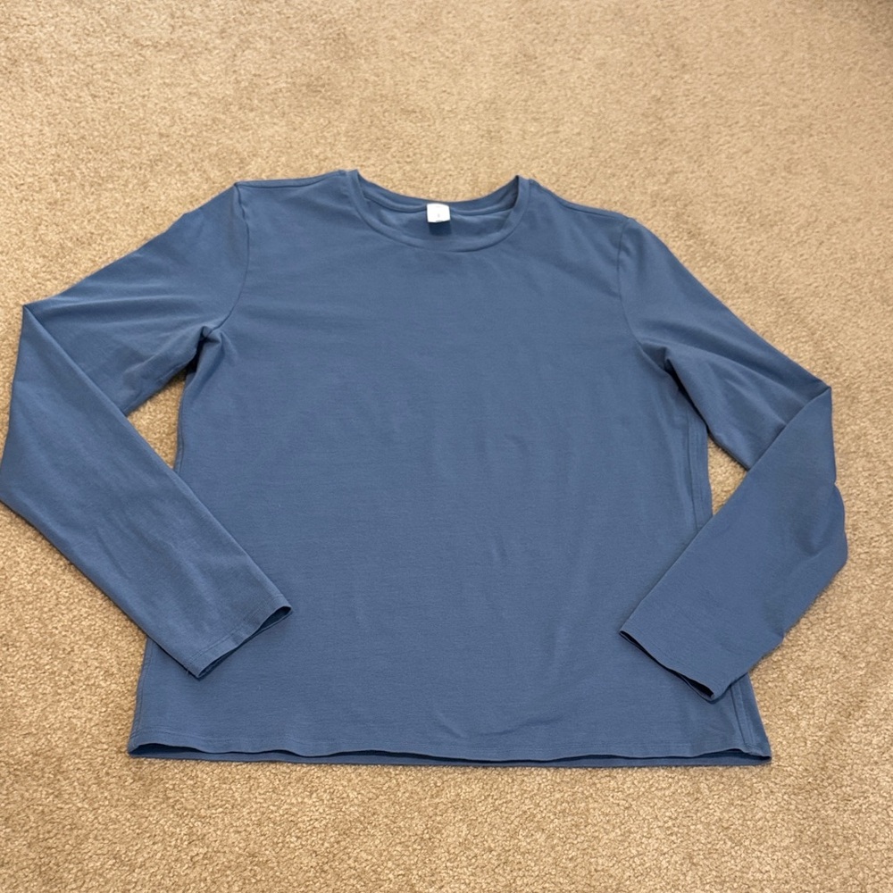 Lululemon cotton Long Sleeve Top